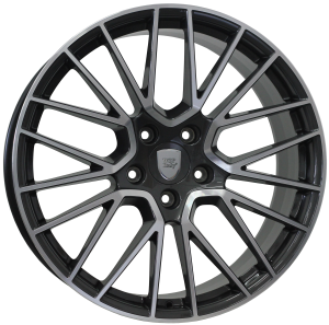 Informacin de PORSCHE W1058, ANTHRACITE POLISHED, 5X130, 21 x 9.5"